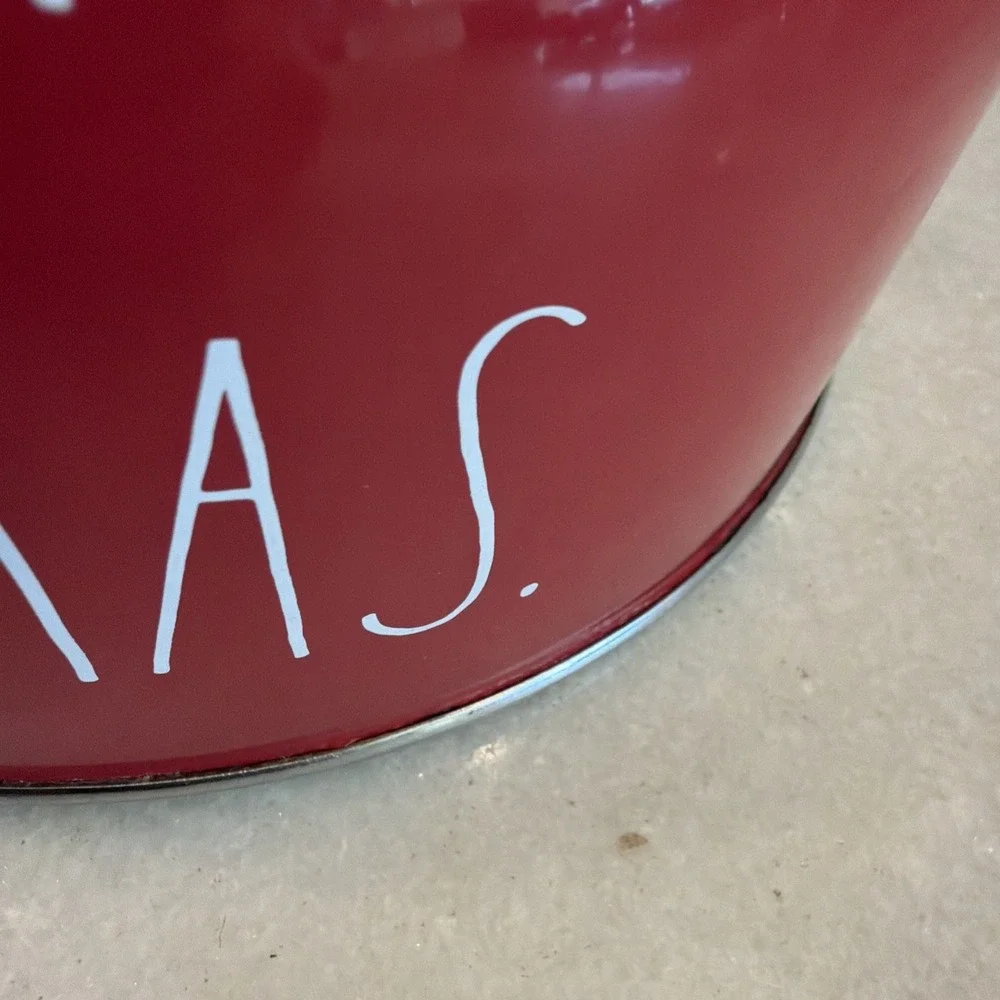 Rae Dunn Red MERRY CHRISTMAS Stainless Steel Teapot Tea Kettle GWB003
